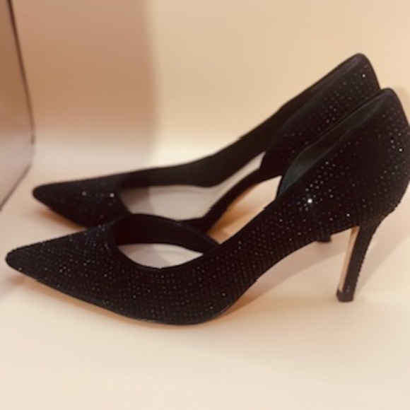 Coach Tibby Suede With Stones Heels - Picture 5 of 15